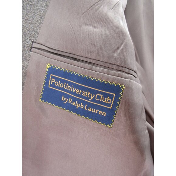 VINTAGE Ralph Lauren Polo Sport Coat 42 University Club Blazer USA * - Picture 14 of 16